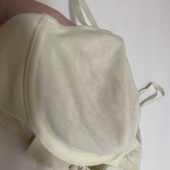 SKIMS Cotton Jersey T-shirt Bra BONE - Picture 4 of 7